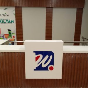 Reception Counter Description